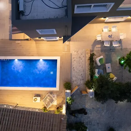 Thomas Villa Hersonissos - Private Pool - Sleeps 6 Exterior photo